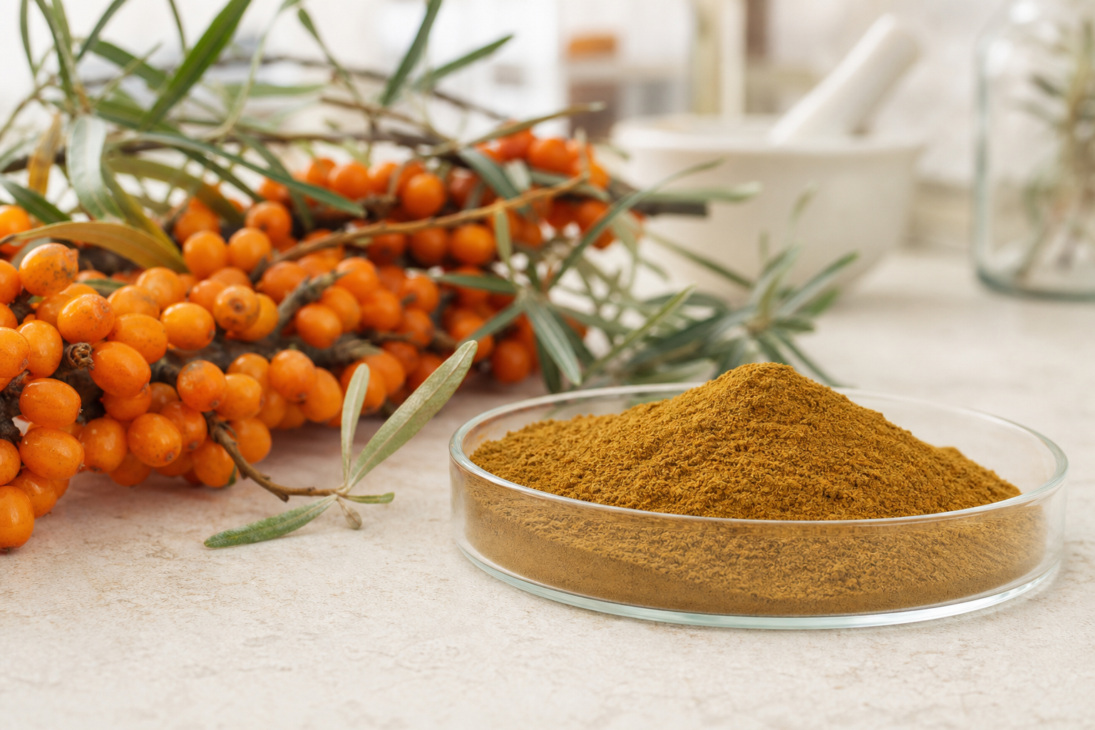 yellow sea buckthorn extract powder